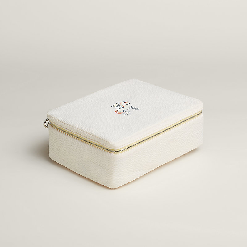 Cabriole case, medium model - Brown | Hermès USA